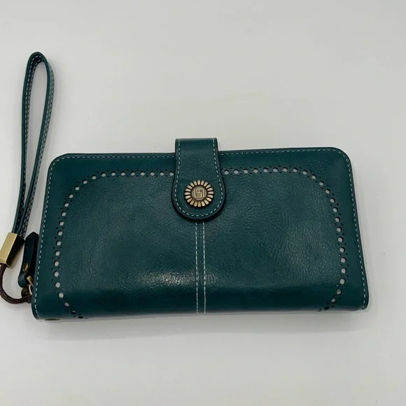 Teal Wallet/wristlet NWOT - Picture 2 of 7